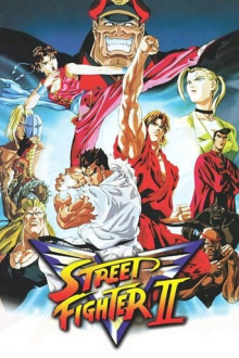 Street Fighter II - Victory, Cover, HD, Anime Stream, ganze Folge